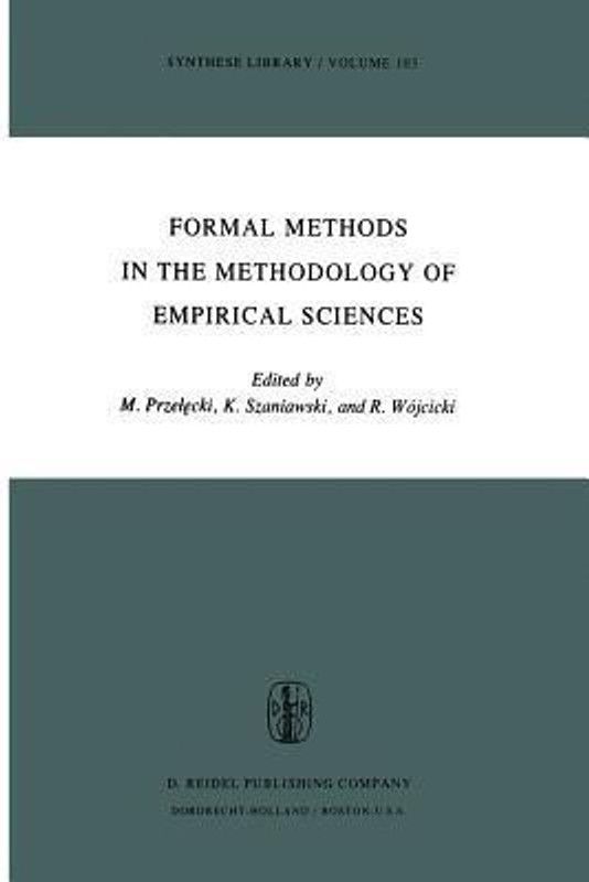 Formal Methods in the Methodology of Empirical Sciences  (English, Paperback, unknown)