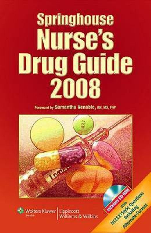 Springhouse Nurse's Drug Guide 2008 2008  (English, Paperback, unknown)