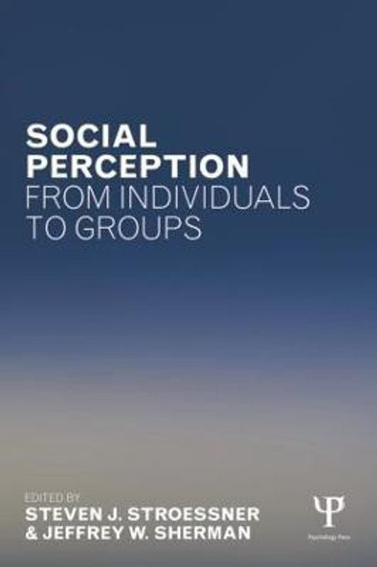 Social Perception from Individuals to Groups  (English, Paperback, unknown)