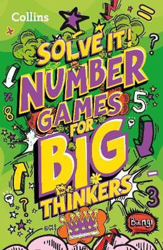 Number games for big thinkers  (English, Paperback, Collins Kids)