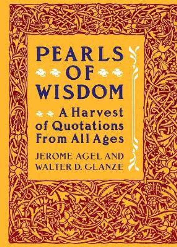 Pearls of Wisdom  (English, Paperback, Agel Jerome)