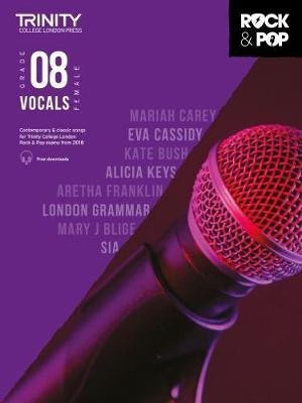Trinity College London Rock & Pop 2018 Vocals  (English, Sheet music, unknown)