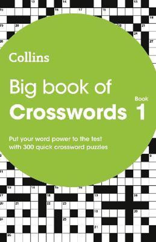 Big Book of Crosswords 1  (English, Paperback, Collins Puzzles)