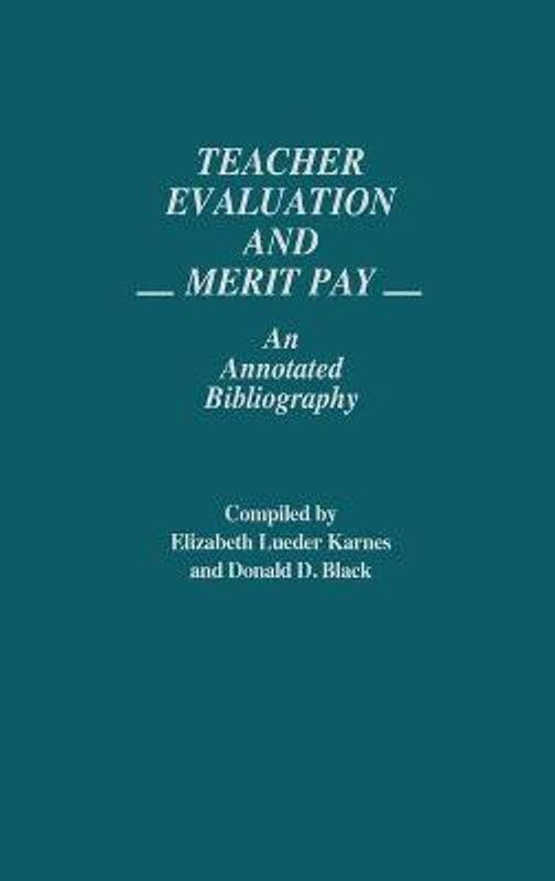 Teacher Evaluation and Merit Pay  (English, Hardcover, Black Donald D.)