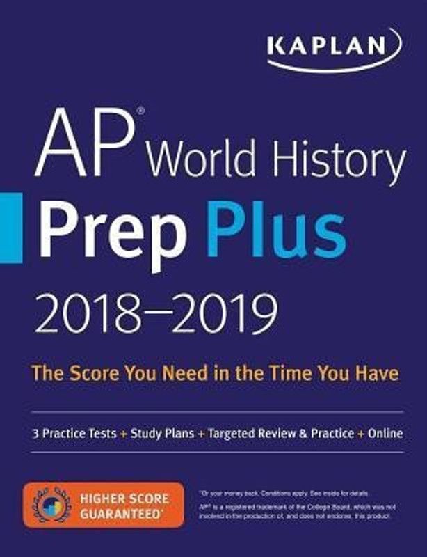 AP World History Prep Plus 2018-2019  (English, Paperback, Kaplan Test Prep)