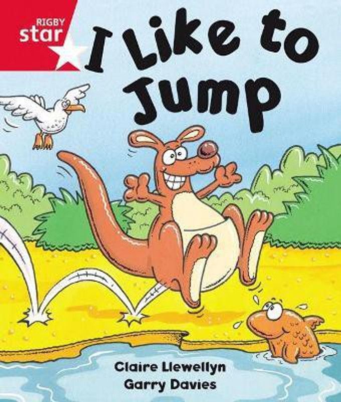 Rigby Star Guided Reception: Red Level: I Like to Jump Pupil Book (single)  (English, Paperback, Llewellyn Claire)