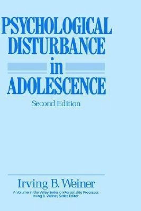 Psychological Disturbance in Adolescence  (English, Hardcover, Weiner Irving B.)