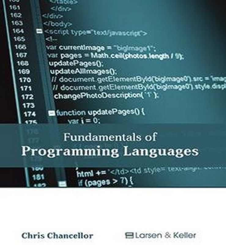 Fundamentals of Programming Languages  (English, Hardcover, unknown)