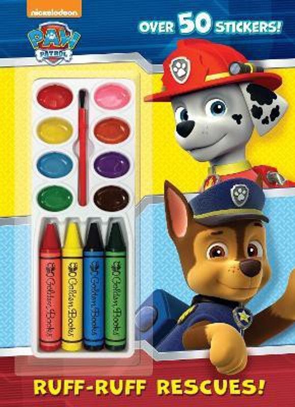 Ruff-Ruff Rescues! (Paw Patrol)  (English, Paperback, Golden Books)