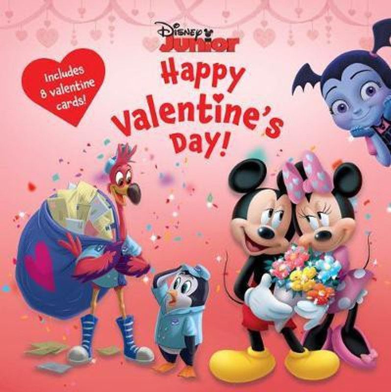Disney Junior: Happy Valentine's Day!  (English, Paperback, Disney Books)