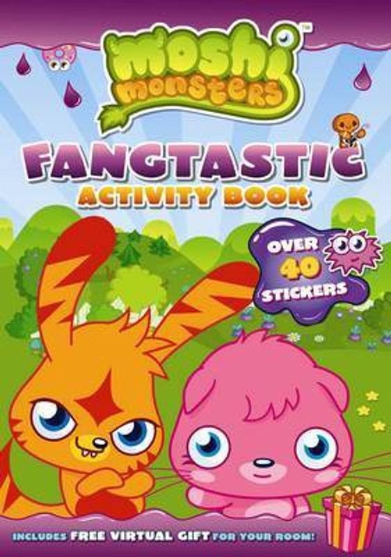 Moshi Monsters Fangtastic Activity Book with Stickers  (English, Paperback, Sunbird)
