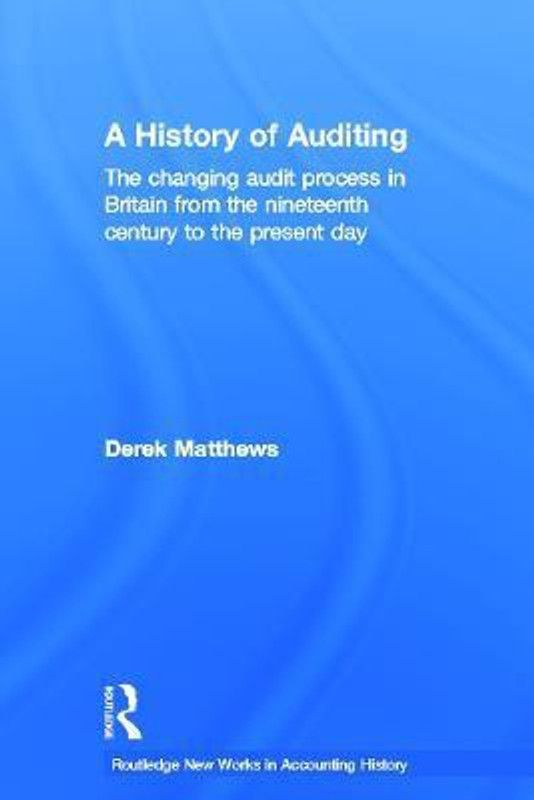 A History of Auditing  (English, Paperback, Matthews Derek)