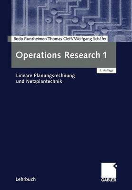 Operations Research 1  (German, Paperback, Runzheimer Bodo)