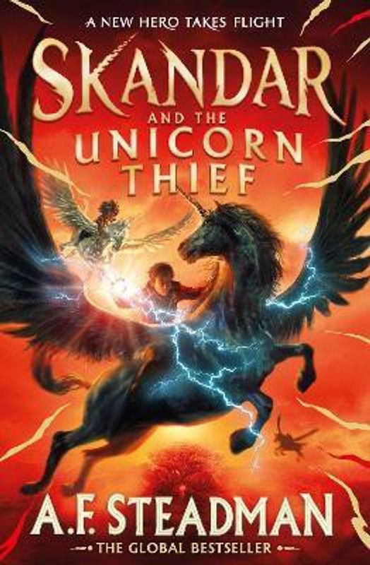 Skandar and the Unicorn Thief  (English, Paperback, Steadman A.F.)