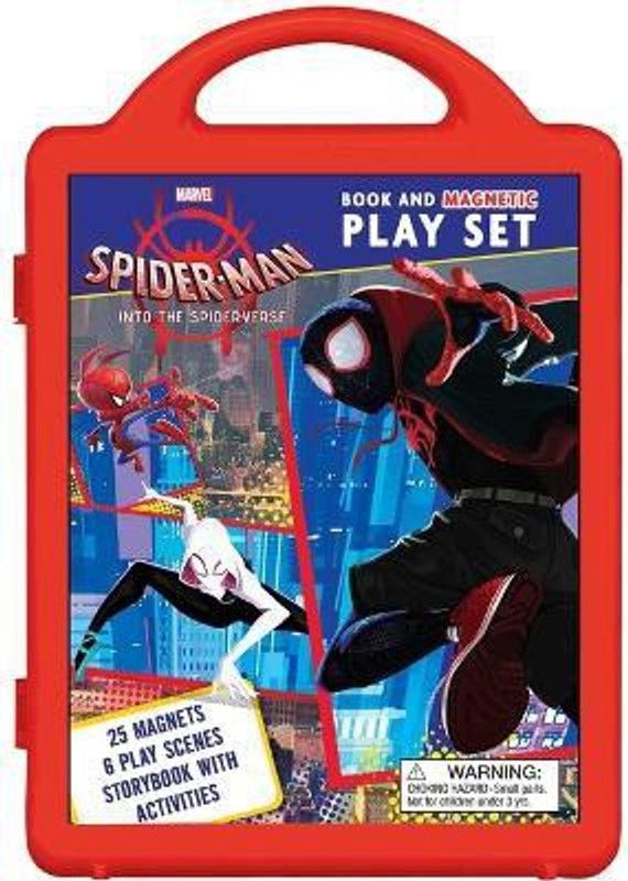 Marvel Spider-Man: Into the Spider-Verse Magnetic Play Set  (English, Mixed media product, Editors of Studio Fun International)