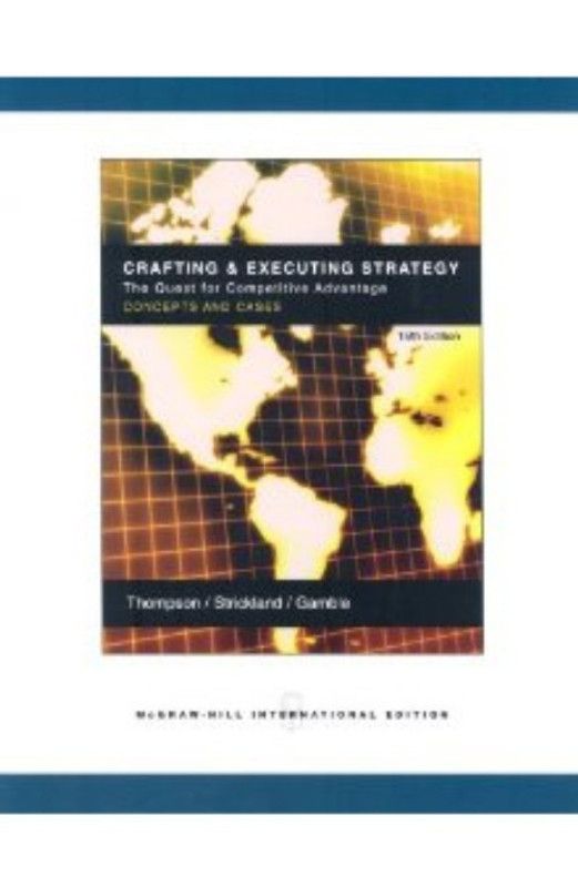 Crafting and Executive Strategy: WITH OLC Access Card  (English, Paperback, Thompson Arthur)