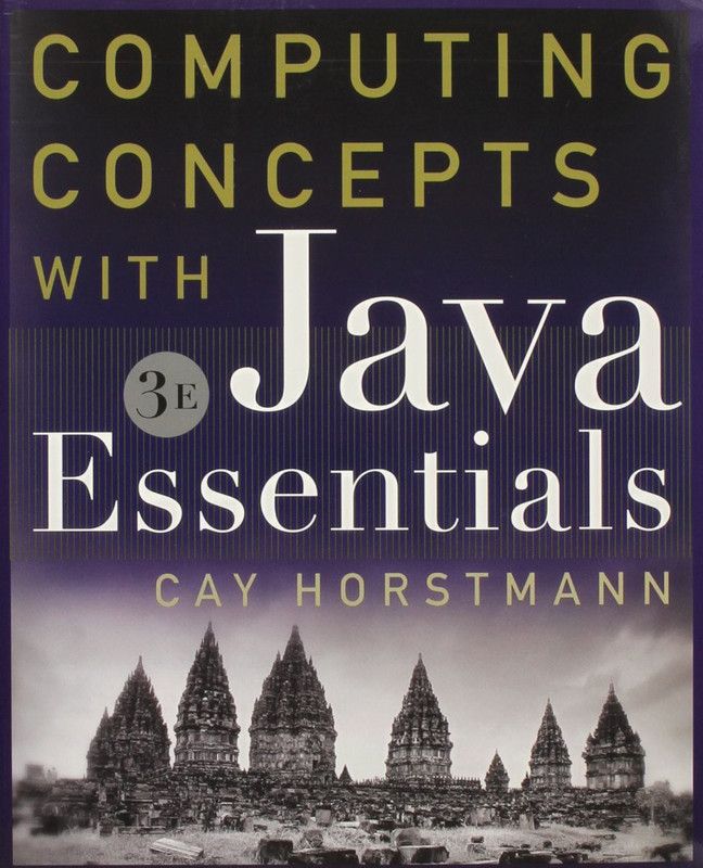 Computing Concepts with Java 3e with Bluej Lab Man Ual Set  (English, Paperback, Horstmann)