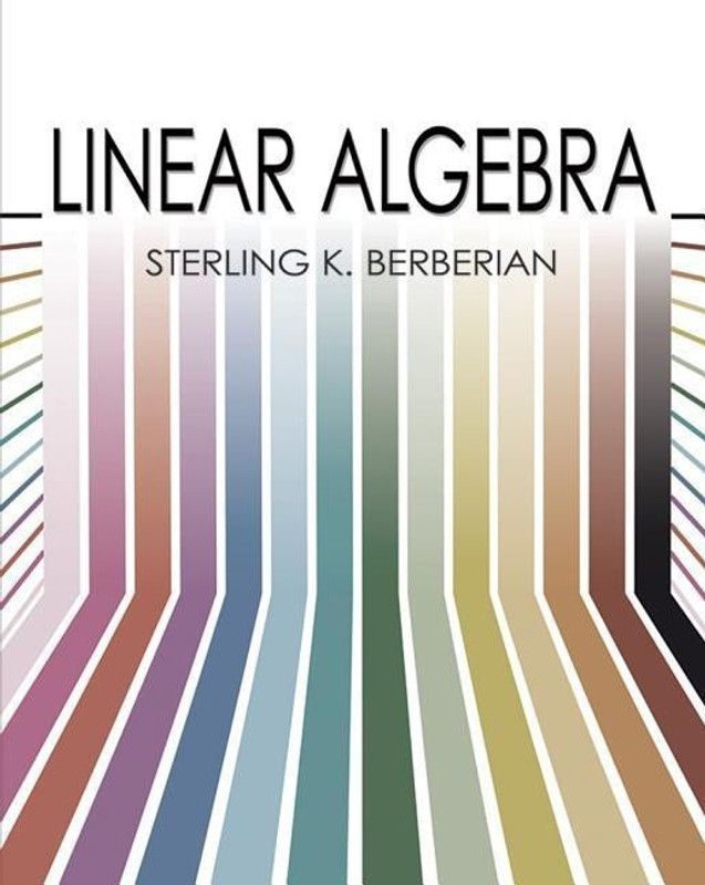 Linear Algebra  (English, Paperback, Berberian Sterling K.)