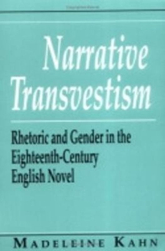 Narrative Transvestism  (English, Hardcover, Kahn Madeleine)