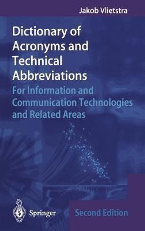 Dictionary of Acronyms and Technical Abbreviations  (English, Hardcover, Vlietstra Jakob)