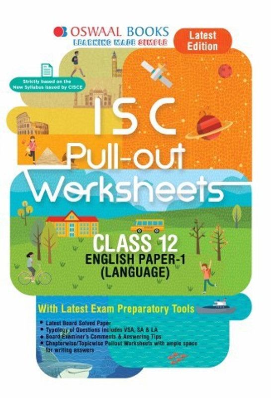 Oswaal Isc Pullout Worksheet Class 11 + 12 English Paper- 1 Language Book (for March 2020 Exam)  (English, Paperback, unknown)