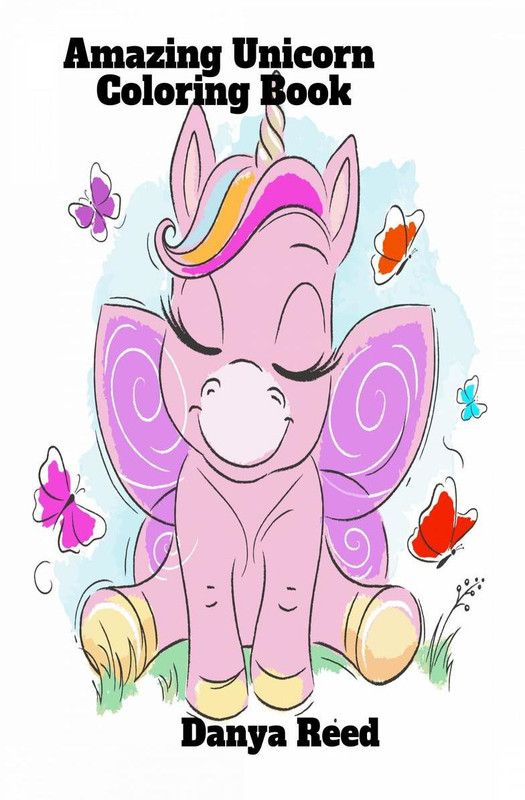 Amazing Unicorn Coloring Book  (English, Paperback, Danya Reed)