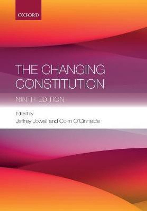 The Changing Constitution  (English, Paperback, unknown)