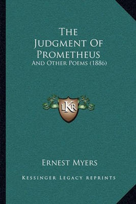 The Judgment Of Prometheus  (English, Paperback, Myers Ernest)