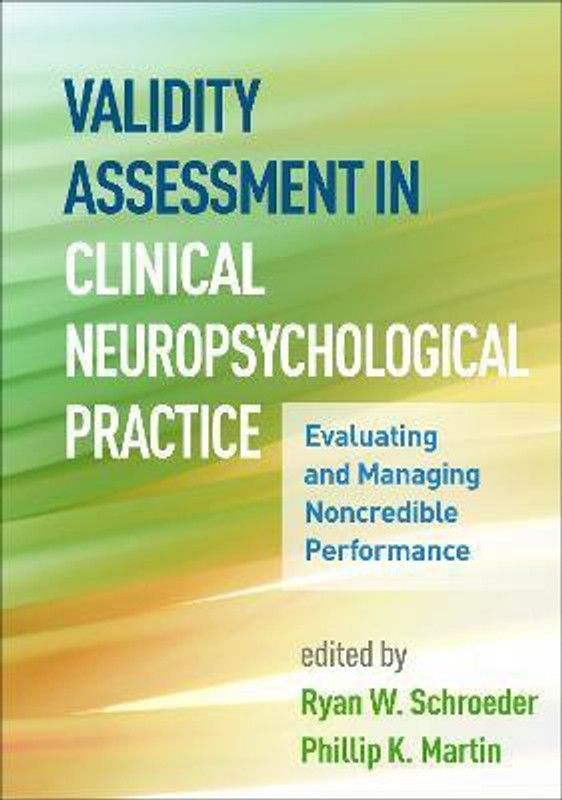 Validity Assessment in Clinical Neuropsychological Practice  (English, Hardcover, unknown)