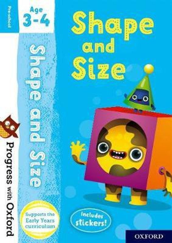 Progress with Oxford: Shape and Size Age 3-4  (English, Mixed media product, Snashall Sarah)