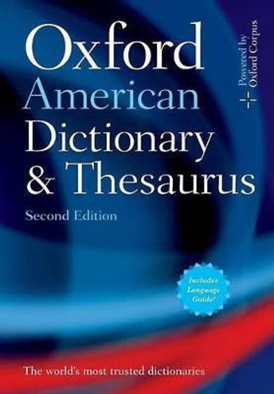 Oxford American Dictionary & Thesaurus, 2e  (English, Hardcover, Oxford Languages)