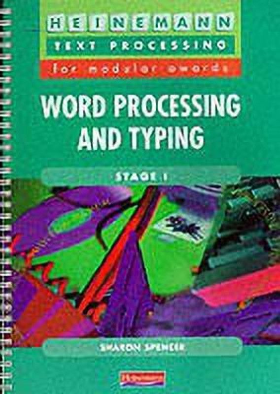 Word Processing/Typing Stage 1  (English, Spiral bound, Spencer Sharon)