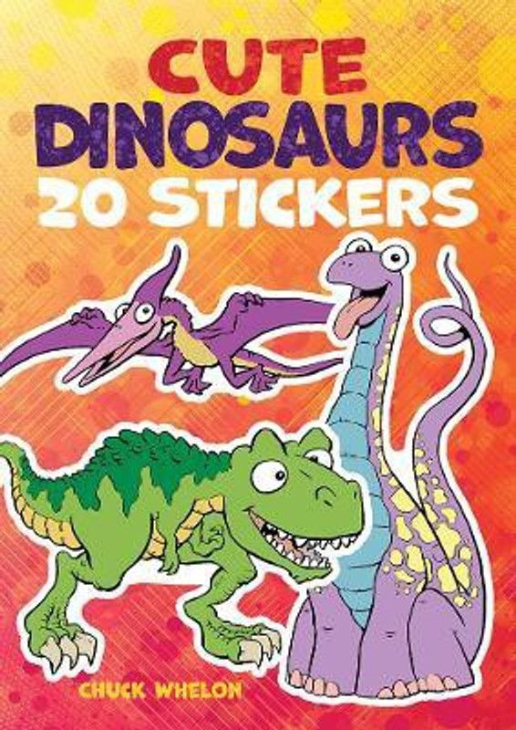 Cute Dinosaurs Stickers  (English, Stickers, Whelon Chuck)