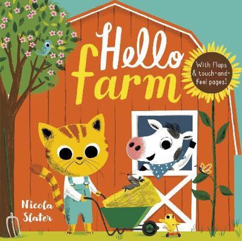 Hello Farm  (English, Board book, Slater Nicola)