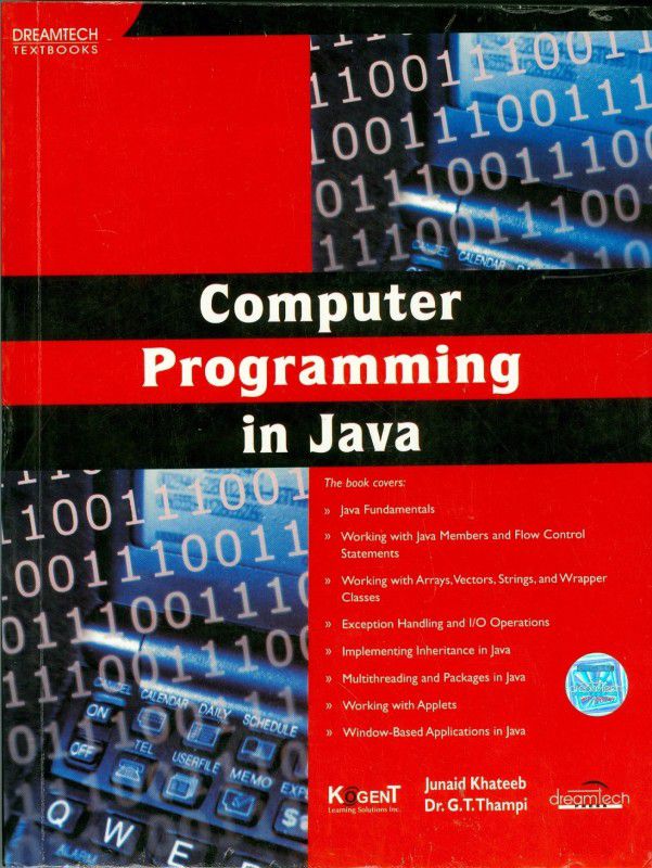 Computer Programming in Java  (English, Paperback, Dr. Khateeb G. T. Thampi Junaid)
