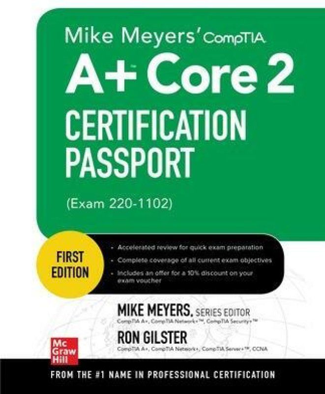 Mike Meyers' CompTIA A+ Core 2 Certification Passport (Exam 220-1102)  (English, Paperback, Meyers Mike)