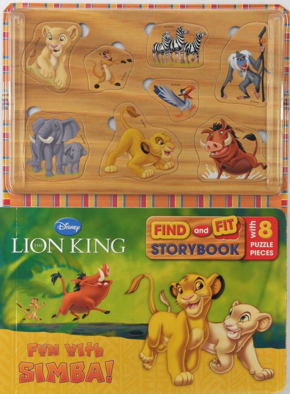 DISNEY LION KING FIND AND FIT STORY BOOK - 9781445459073  (English, BOARD)