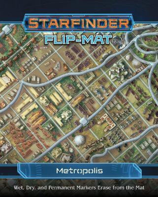 Starfinder Flip-Mat: Metropolis  (English, Game, Mammoliti Damien)