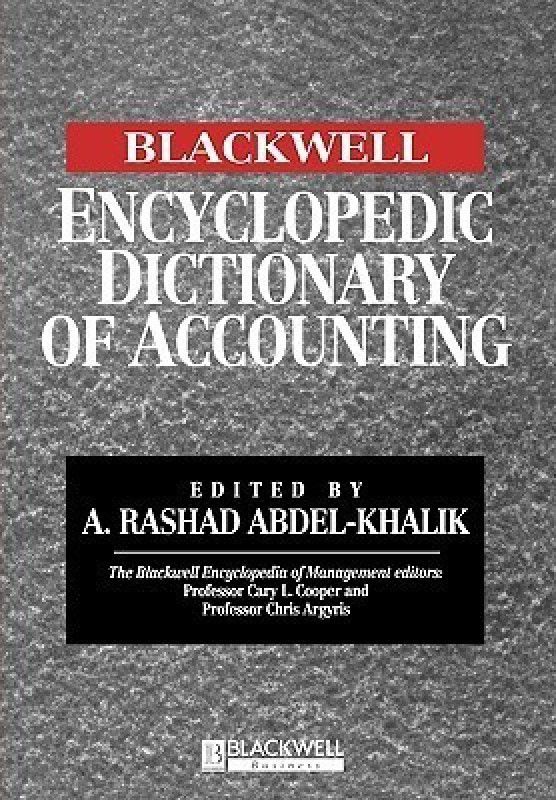 The Blackwell Encyclopedic Dictionary of Accounting  (English, Paperback, unknown)