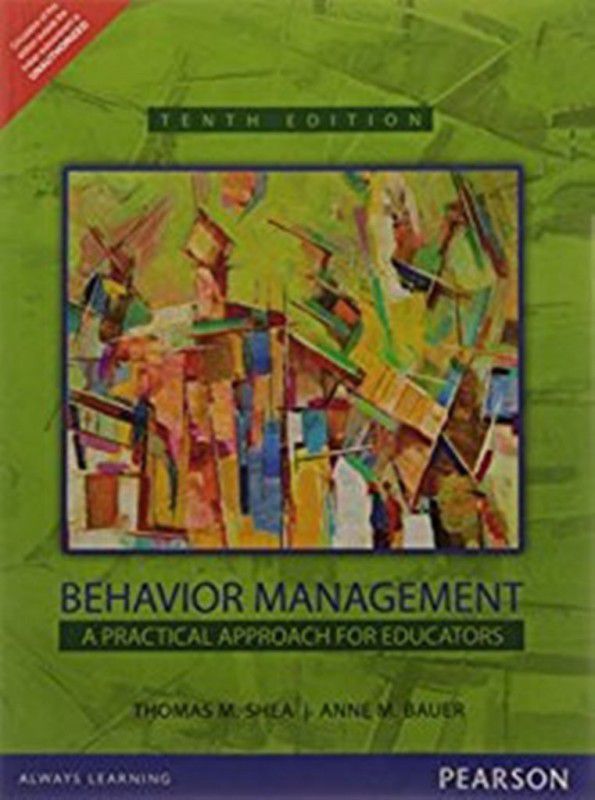 Behavior Management : A Practical Approach for Educators  (Others, Paperback, Shea)
