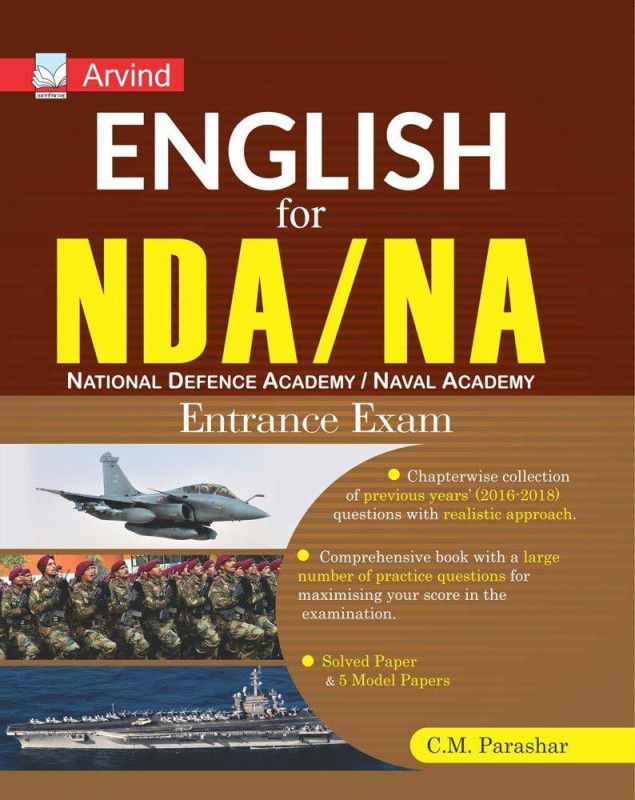 English for NDA/NA Entrance Exam Guide perfect for Self Study  (English, Paperback, Arvind Competition Team)