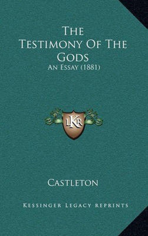 The Testimony Of The Gods  (English, Paperback, Castleton)