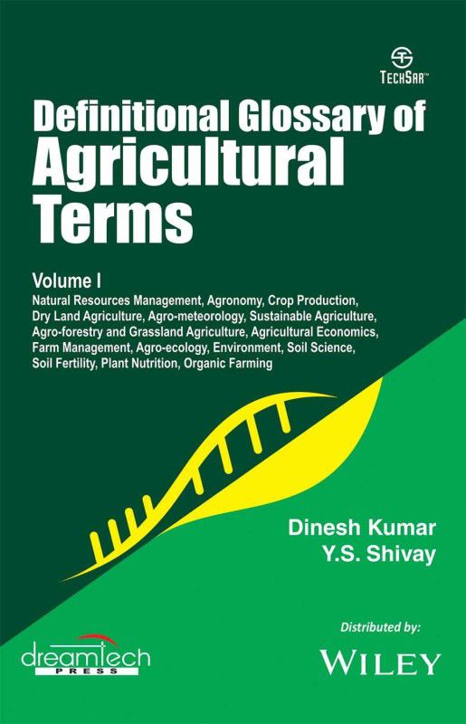 Definitional Glossary of Agricultural Terms Volume - I First Edition  (English, Paperback, Y. S. Shivay, Dinesh Kumar)