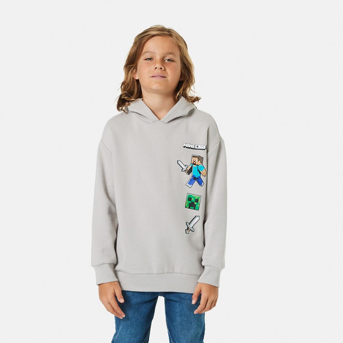 Minecraft License Icon Pull On Hoodie