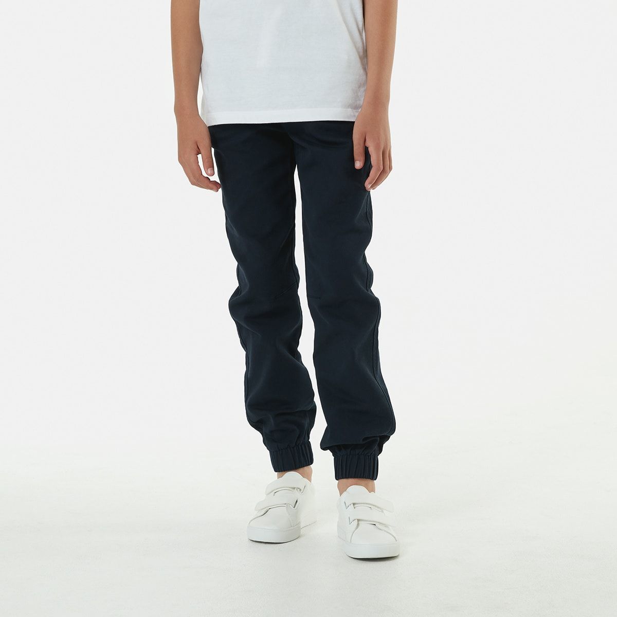 Pull On Bow Leg Cuff Pants