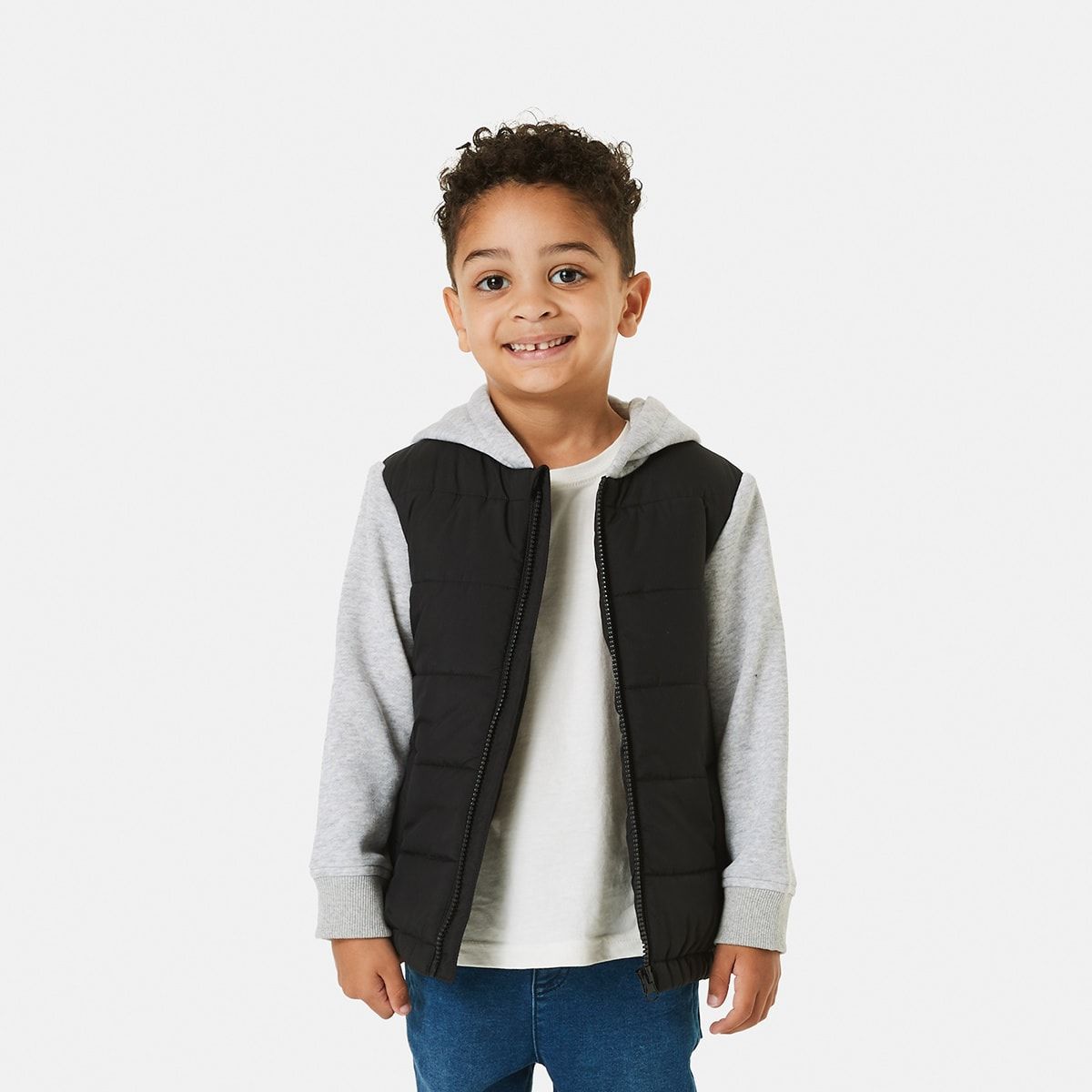 Fleece Sleeve Jacket