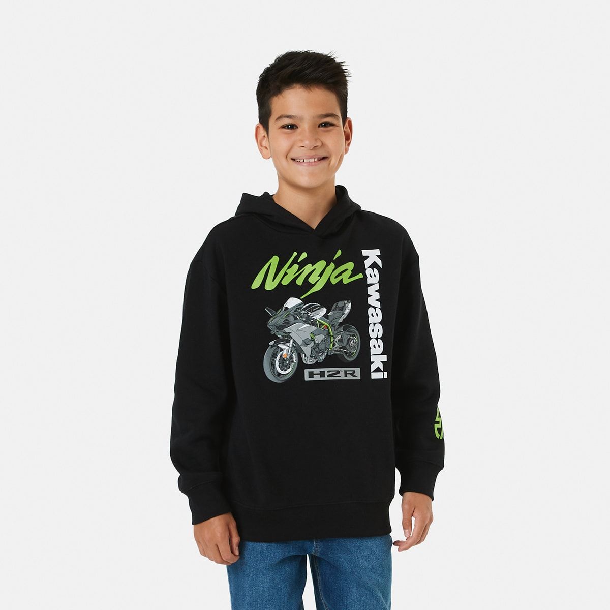 Kawasaki License Pull On Hoodie