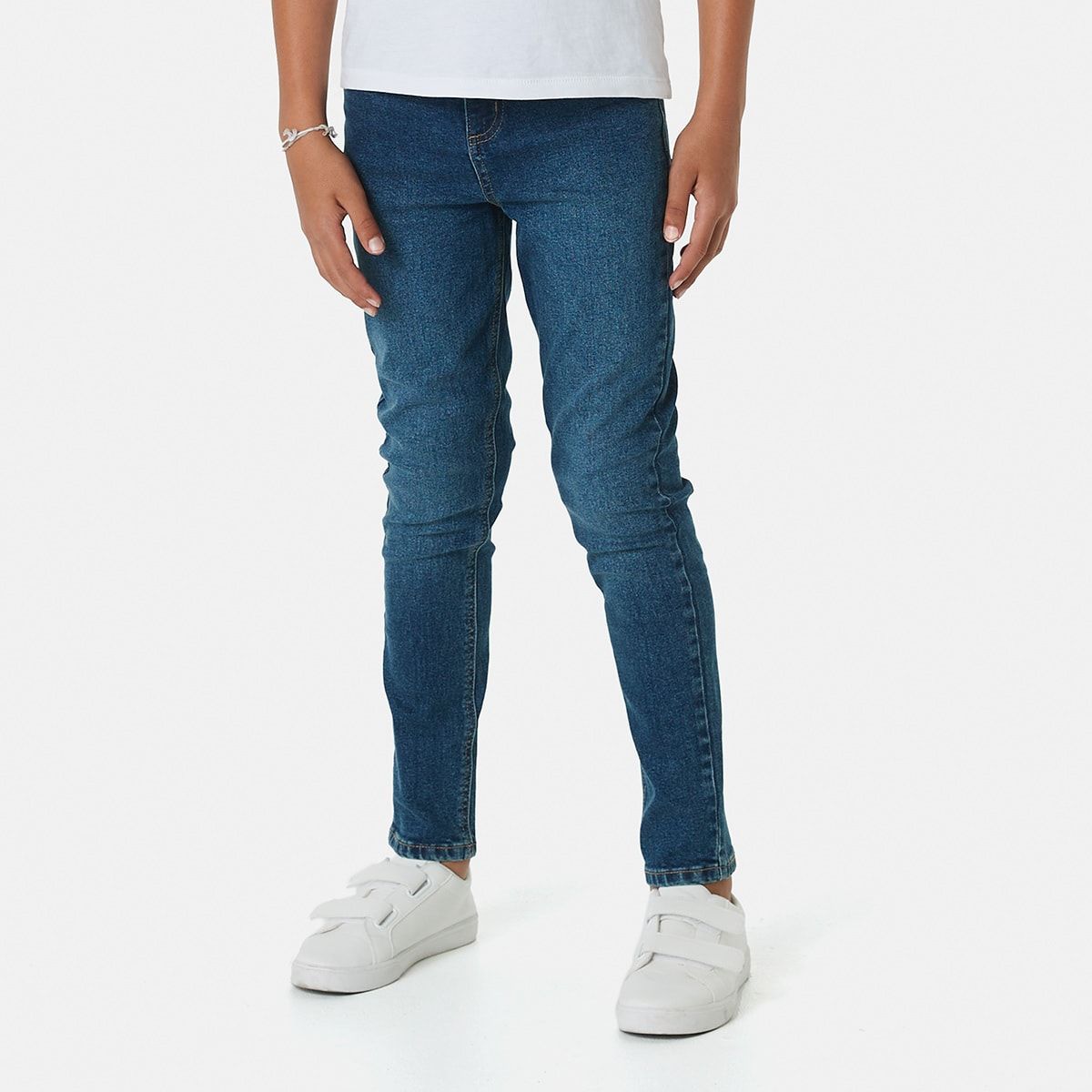Structured Slim Denim Jeans