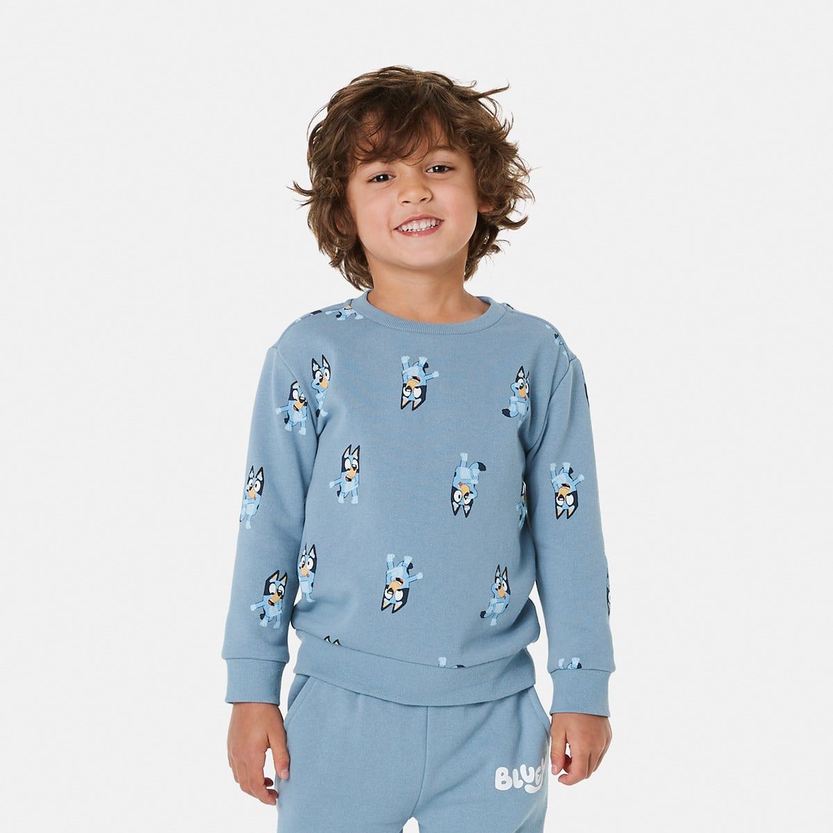 Bluey License Crew Neck Sweatshirt