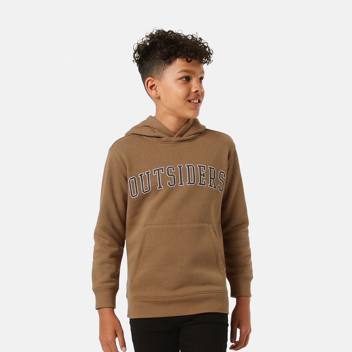 Print Pullover Hoodie
